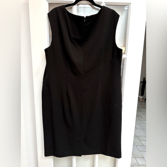 Calvin Klein Black Classic Starburst Sleeveless Dress Women’s Plus Size 20W - Picture 4 of 9